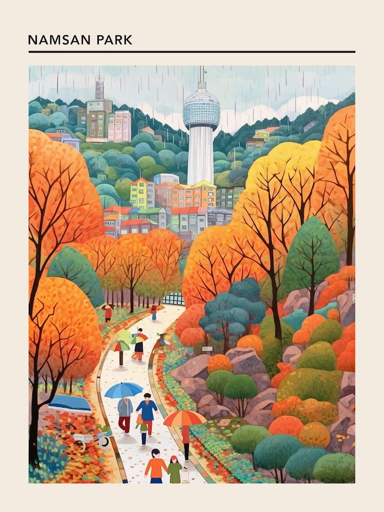 Namsan Park Seoul South Korea 2