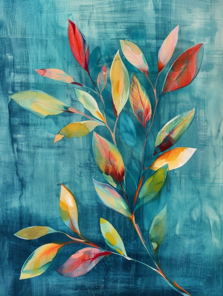 Abstract Of Leaves 4