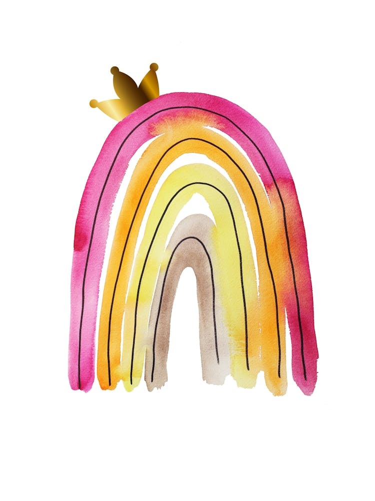 Watercolor Rainbow
