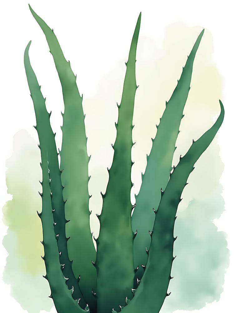 Faint Wildflowers In Morning Drift