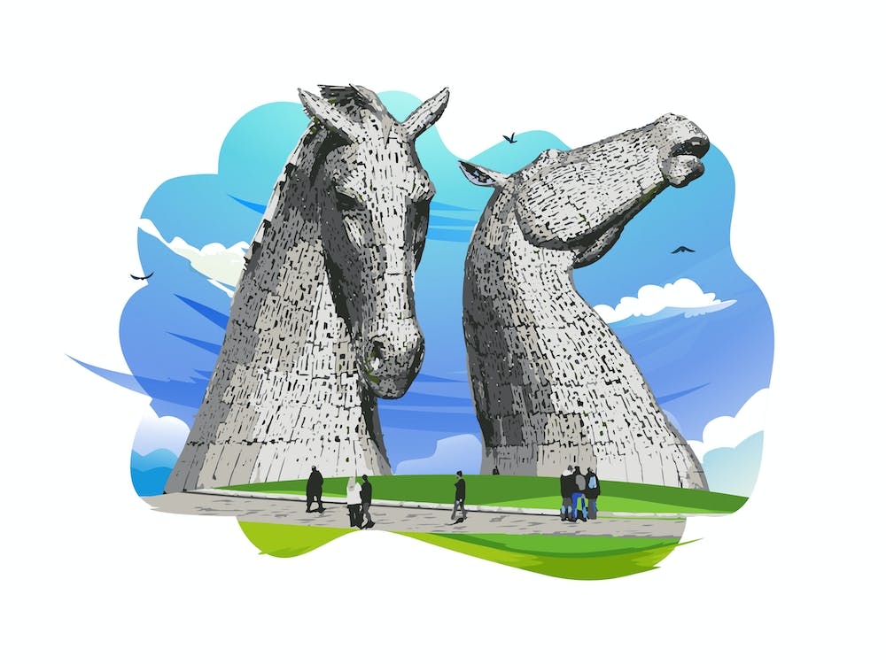 Kelpies, Scotland