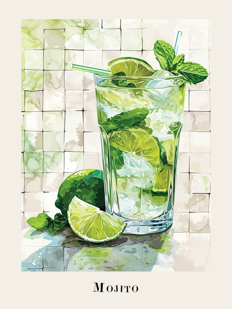 Mojito Tile Poster 1