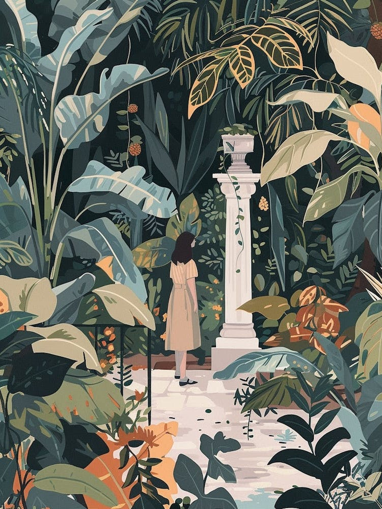 In The Garden Park Of The Palace Of Versailles France 1