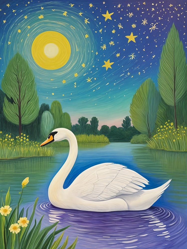 Starry Swan no1