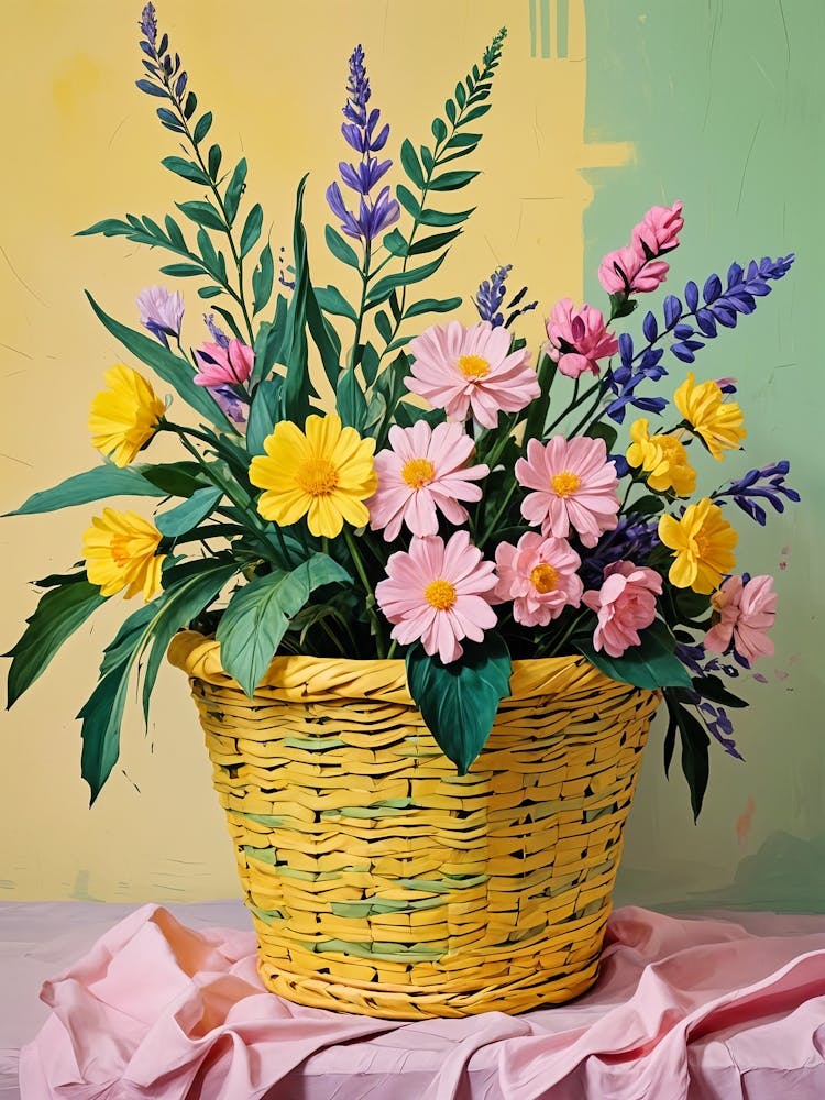Flowers In A Basket no2