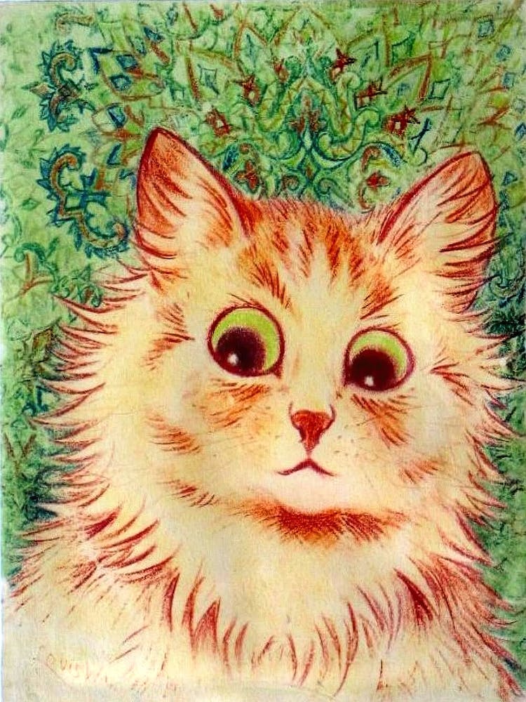 Kaleidoscope Cat Ii, Louis Wain