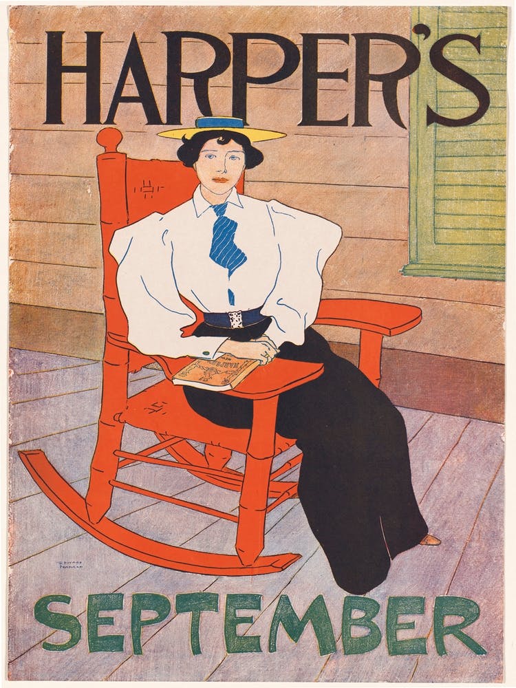 Harper's September, Edward Penfield