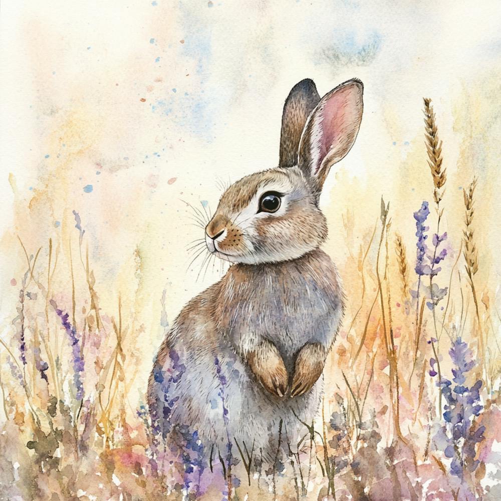 Bunny In The Meadow