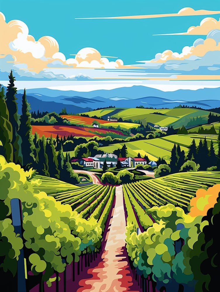 Woodinville Wine Country Fauvism 15