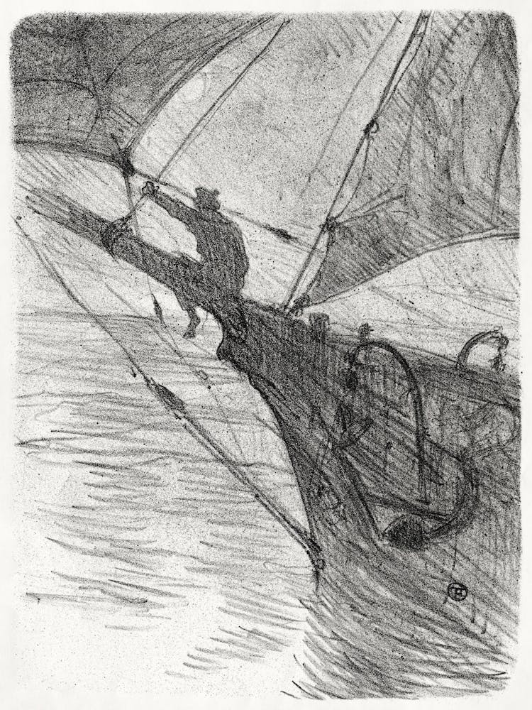 Oceano Nox (1895), Henri de Toulouse-Lautrec