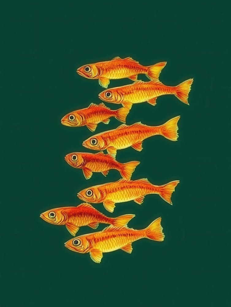 Fishes In A Row