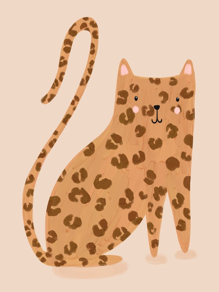 Niedlicher Leopard