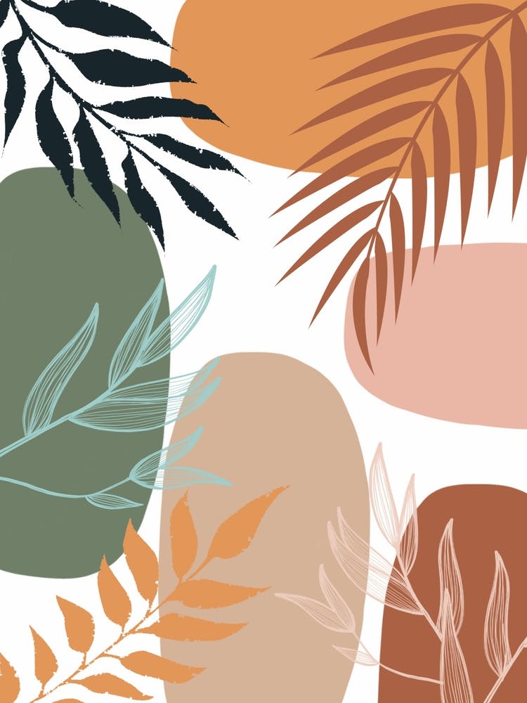 Abstract Tropical Leaves 3