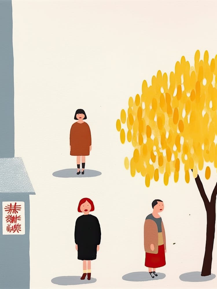 Tokyo Scene, Tiny People And Illustration 6