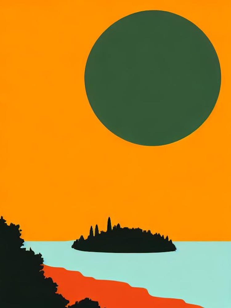 Krka National Park Croatia Retro Two Tone