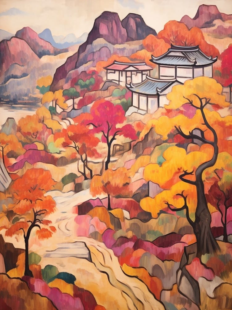 Autumn Gardens Painting Japanese Gardens 2