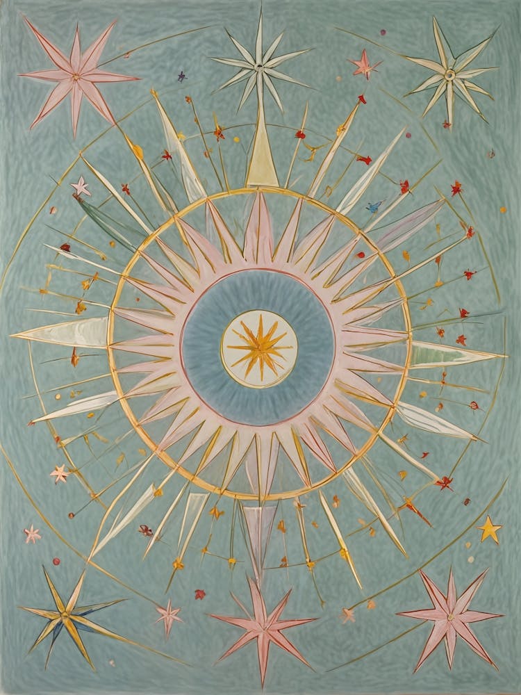 Starry Scribbles no2