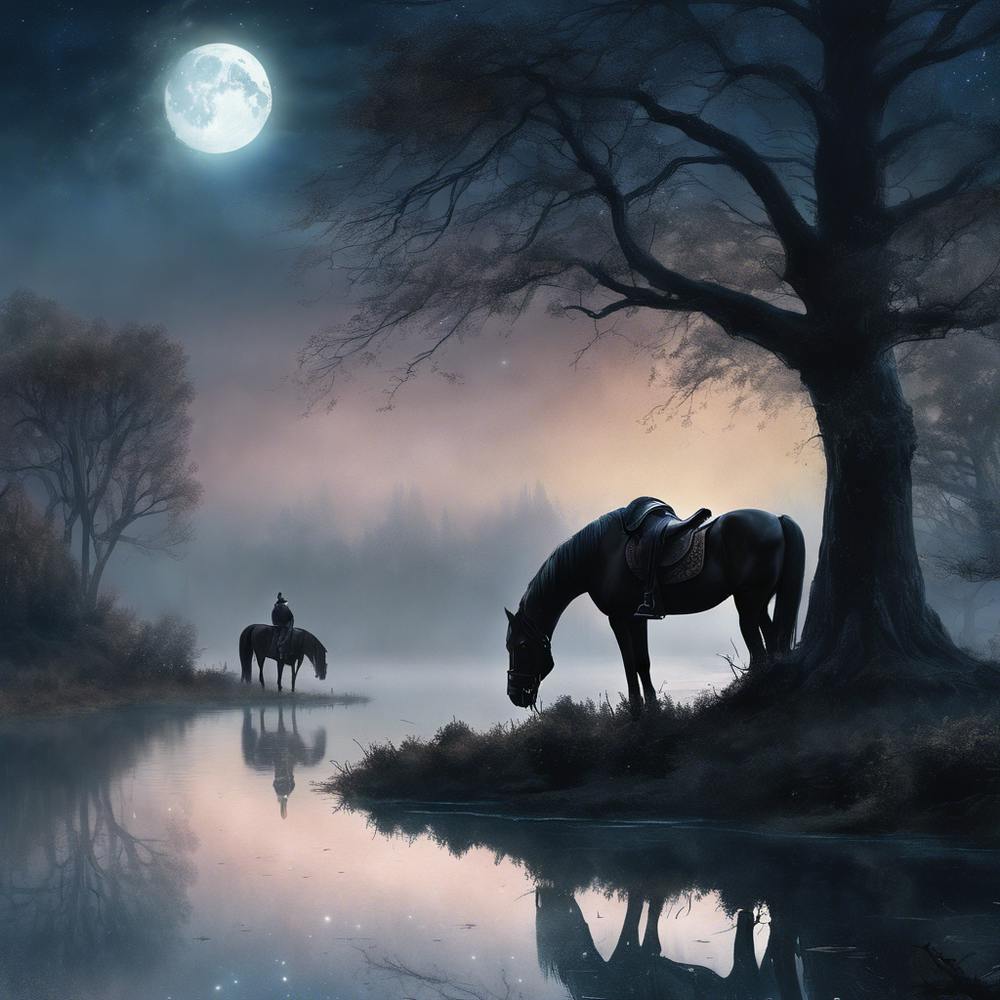 Moonlight By The Water