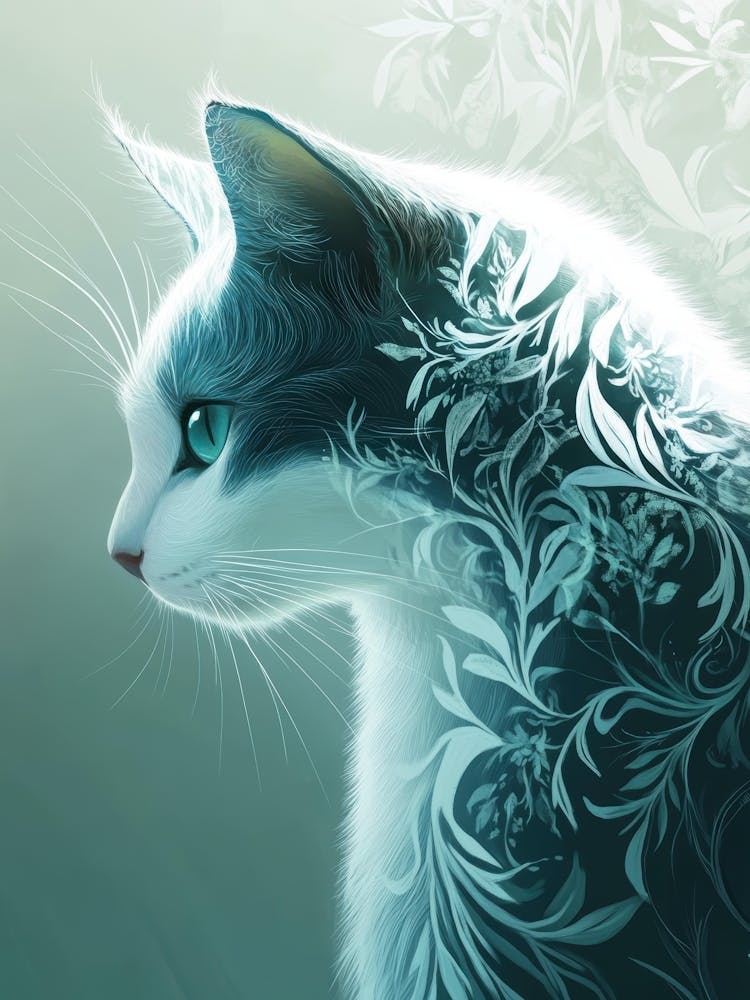 Cat With Blue Eyes 3