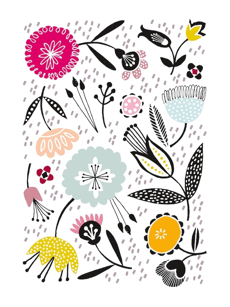 Floral Milieu du Siècle