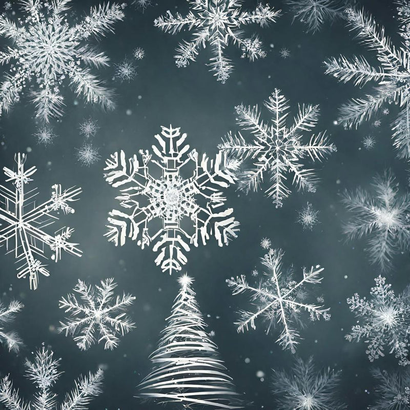 Arbre De Noël Enneigé