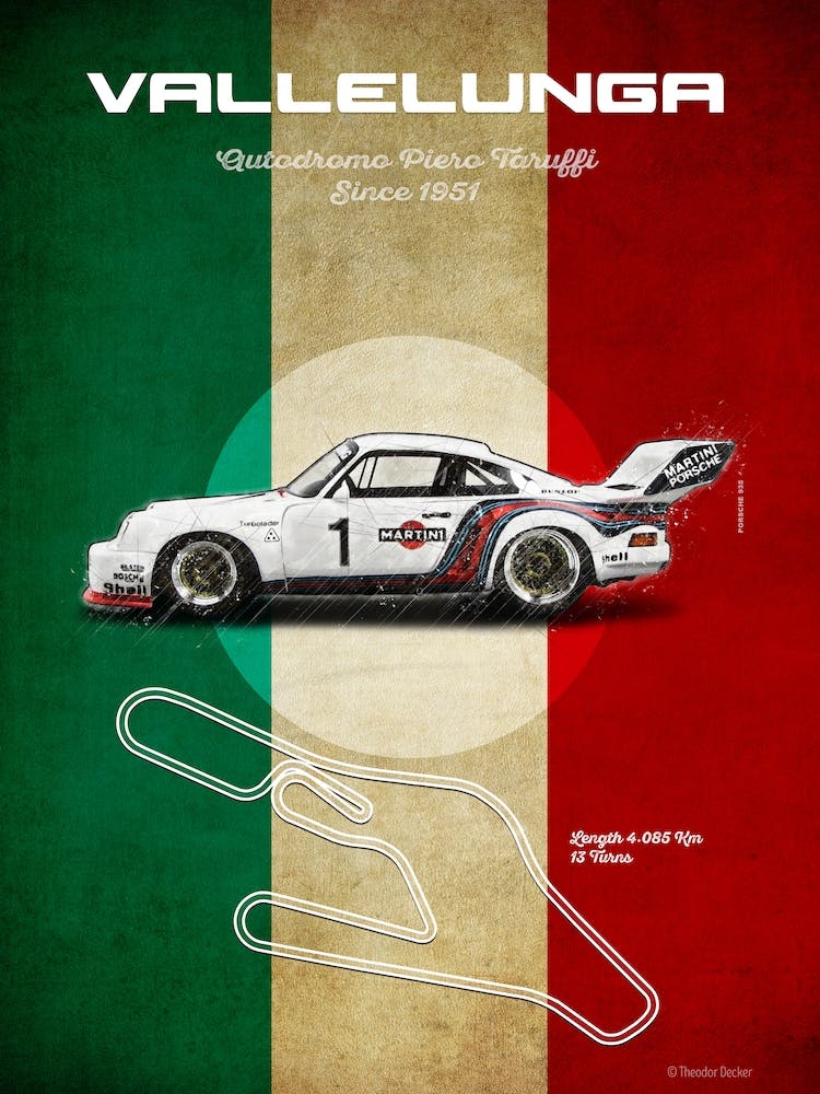 Vallelunga P 935 Turbo Vintage