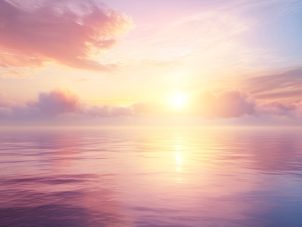 Sunset Over The Ocean 16