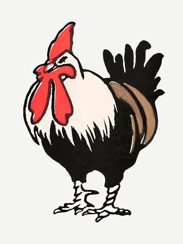 Rooster, Edward Penfield