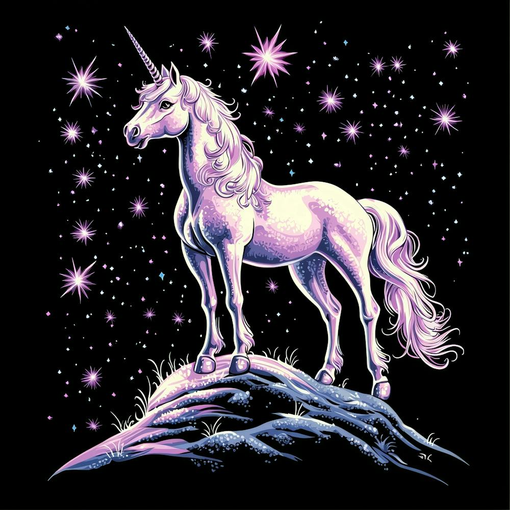Unicorn In The Night Sky 3