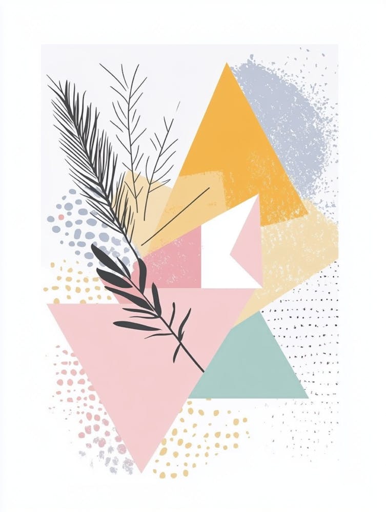 Abstract Geometric Print 7