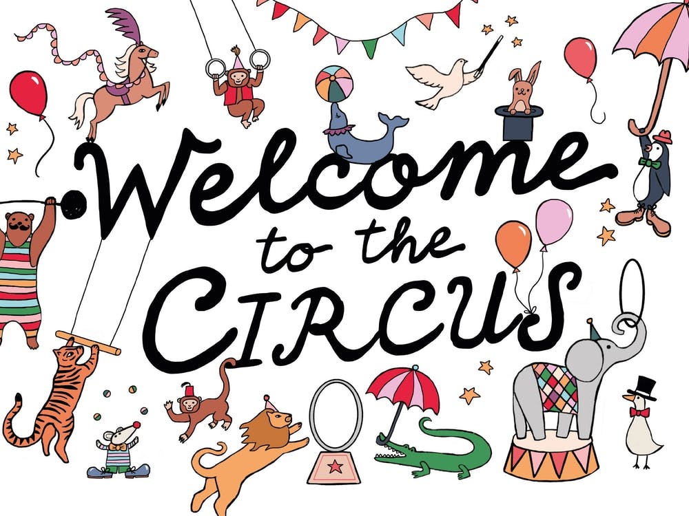 Welcome To The Circus In White