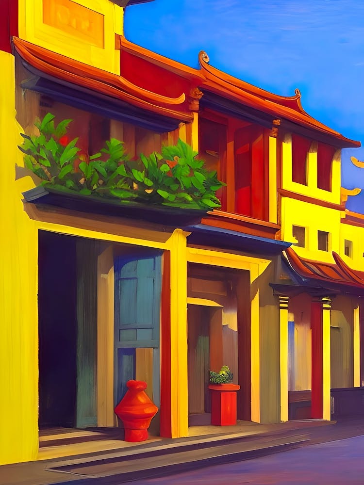 Asian Street Scene 1