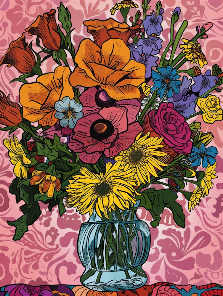 Flowers In A Vase 9