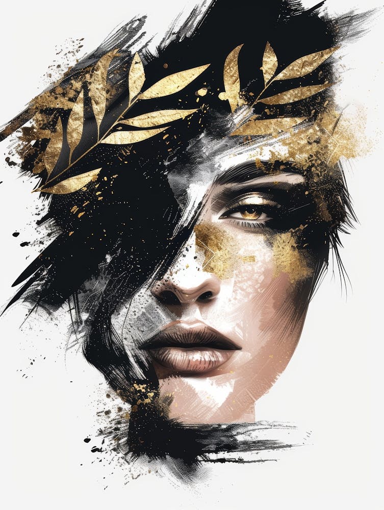 Gold And Black 45