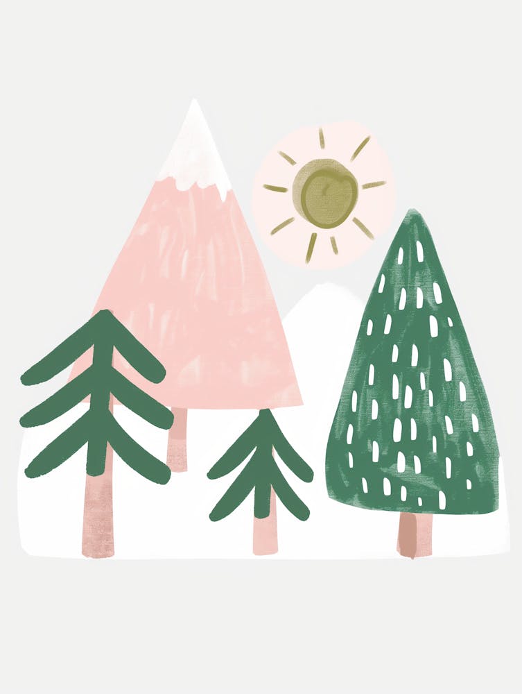 Snowy Trees
