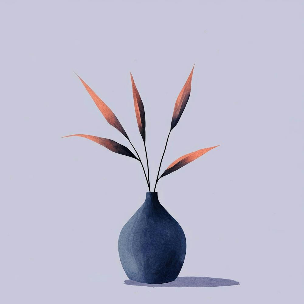 Plant In A Vase 55432