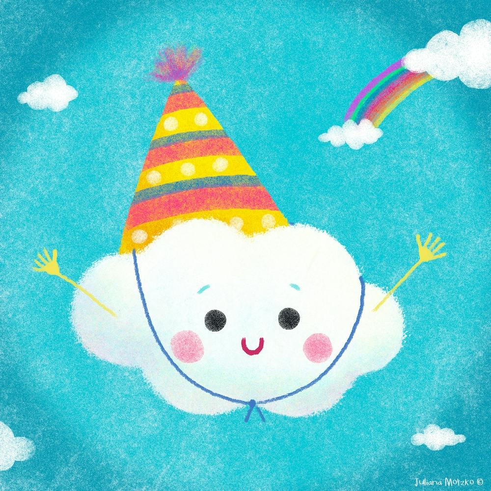 Happy Birthday Cloud Square
