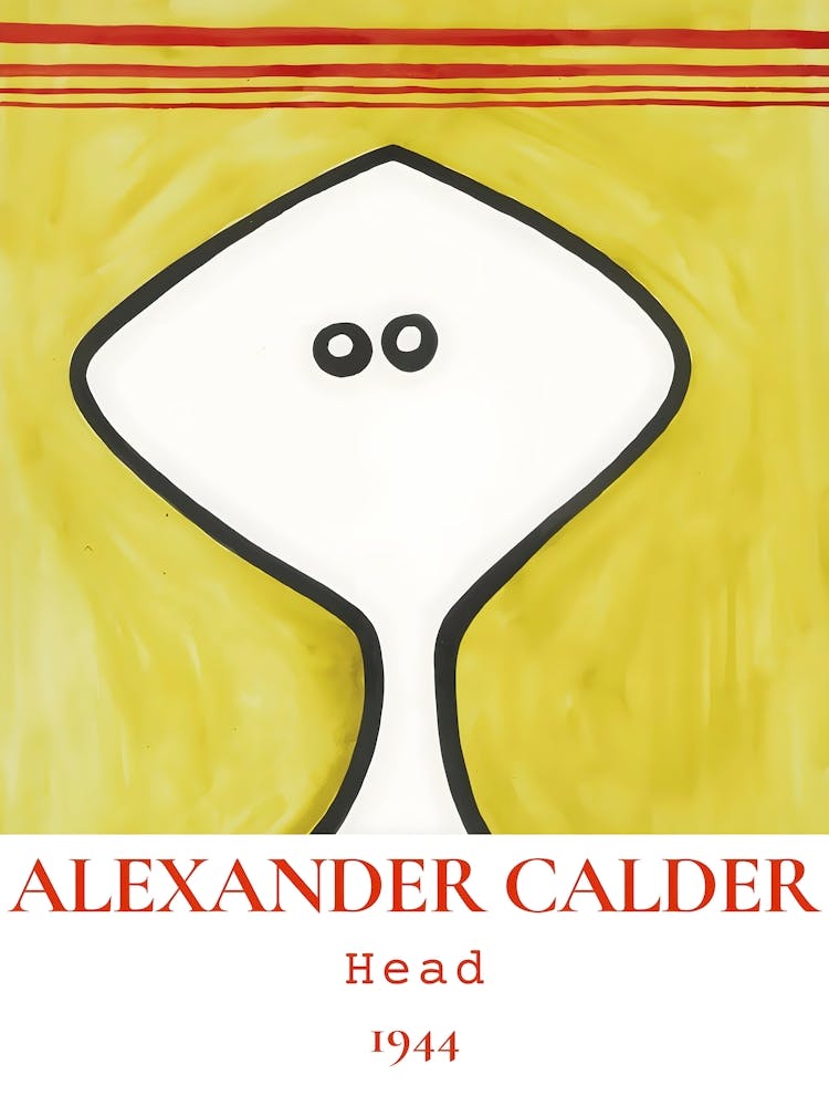 Alexander Calder Tête