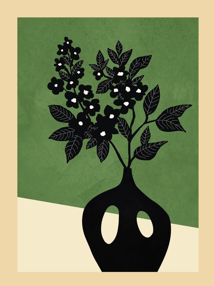 Flower Vase Verde