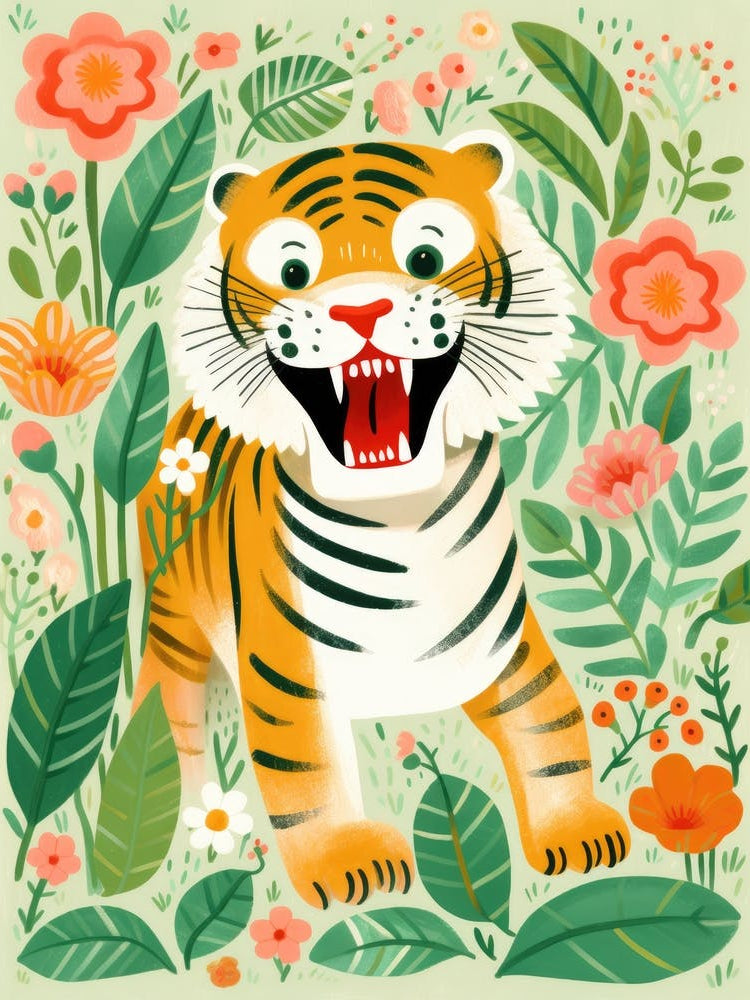 Tiger In The Jungle 18