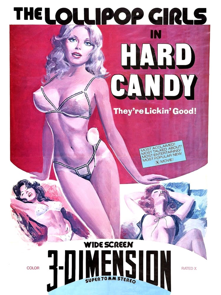 Hard Candy, Erotic Movie Poster
