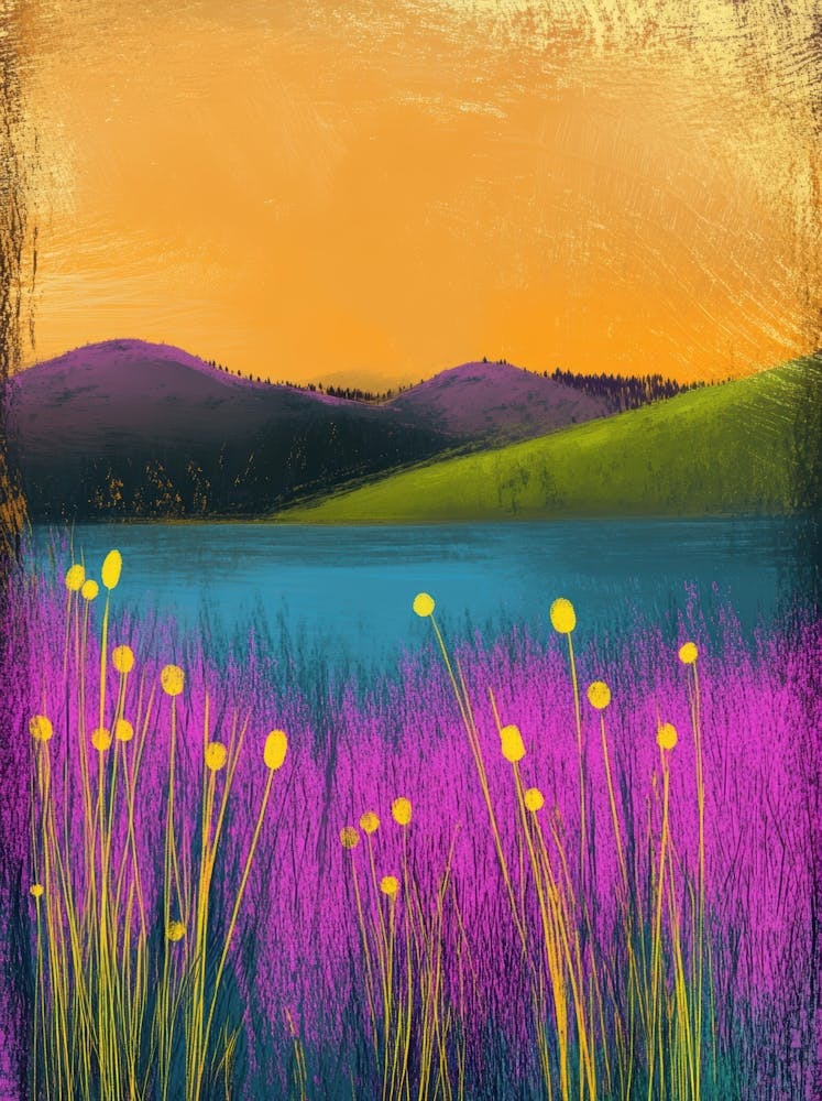 Sunset At The Lake 3