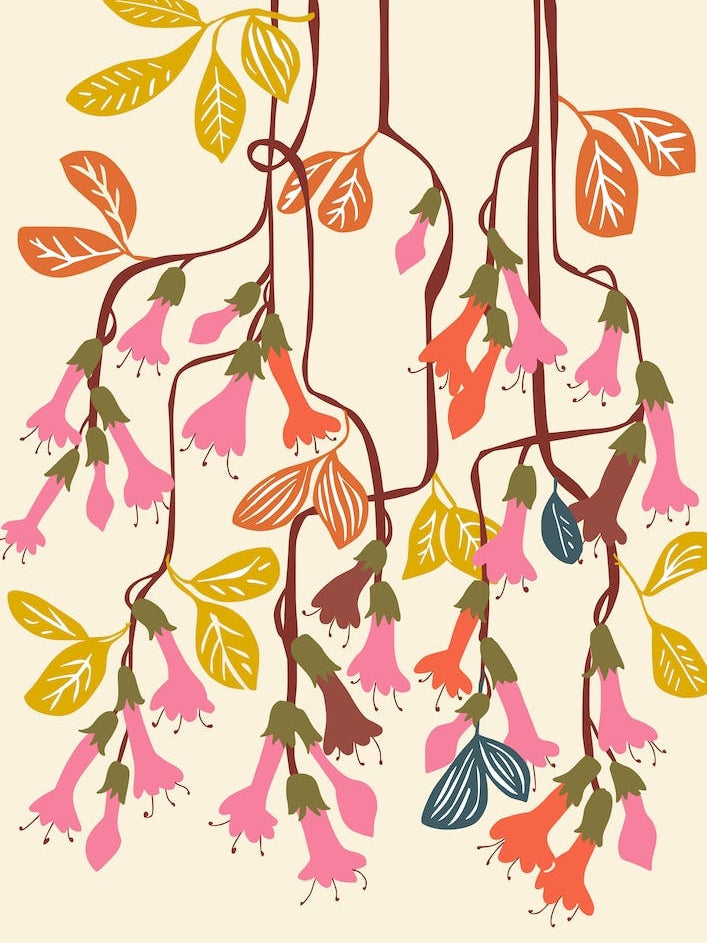 Flower Of Affection Colorful Fuchsia