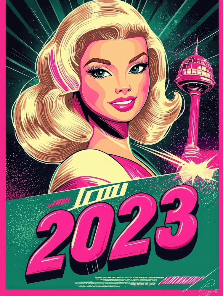 Aihrgdesign A Retro Cinema Poster Celebrating The Success Of 4