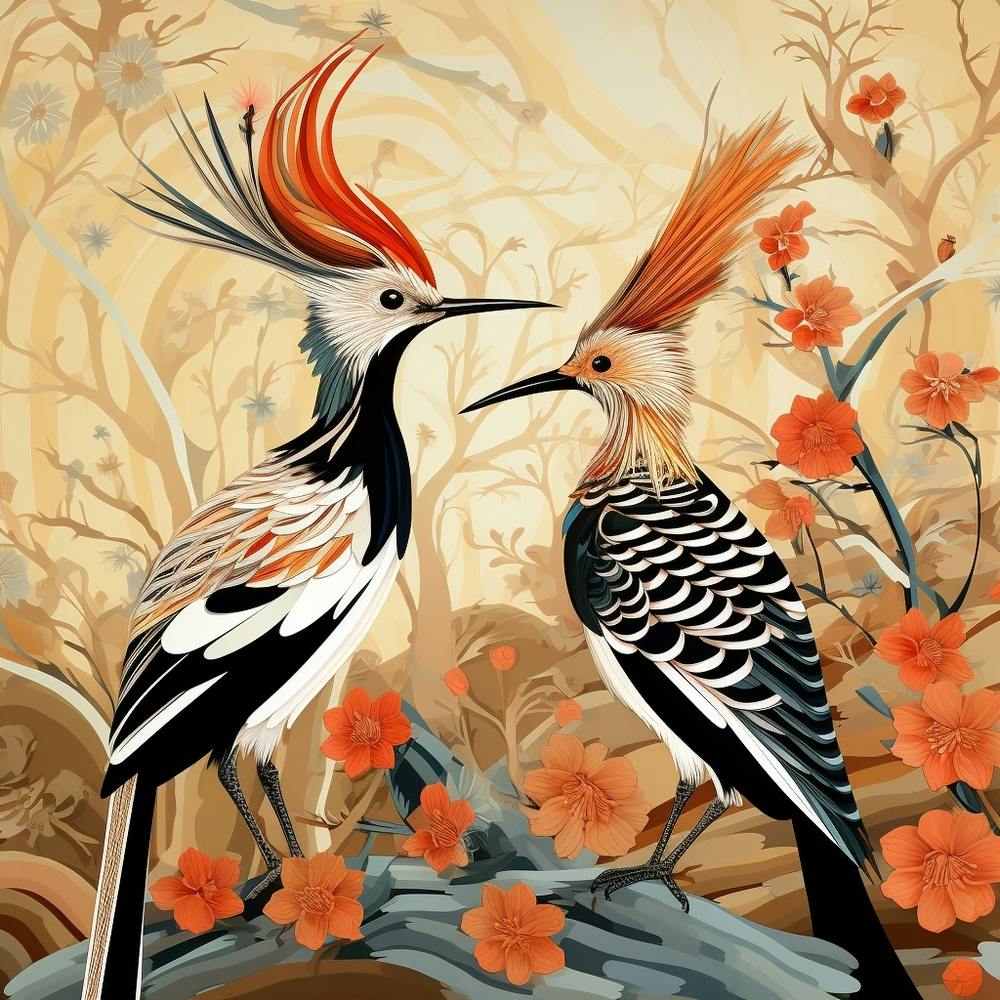 Bird In Nature Hoopoe 1