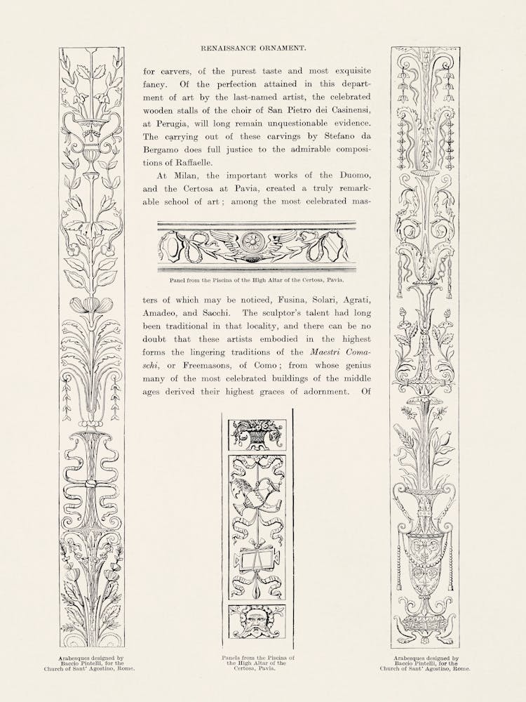 Renaissance Ornament, Owen Jones