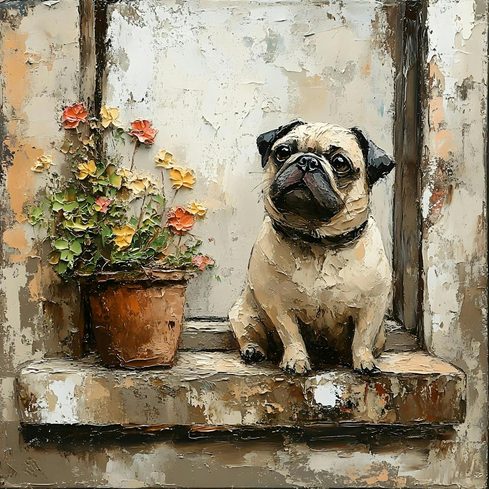 Terrier In Window 8
