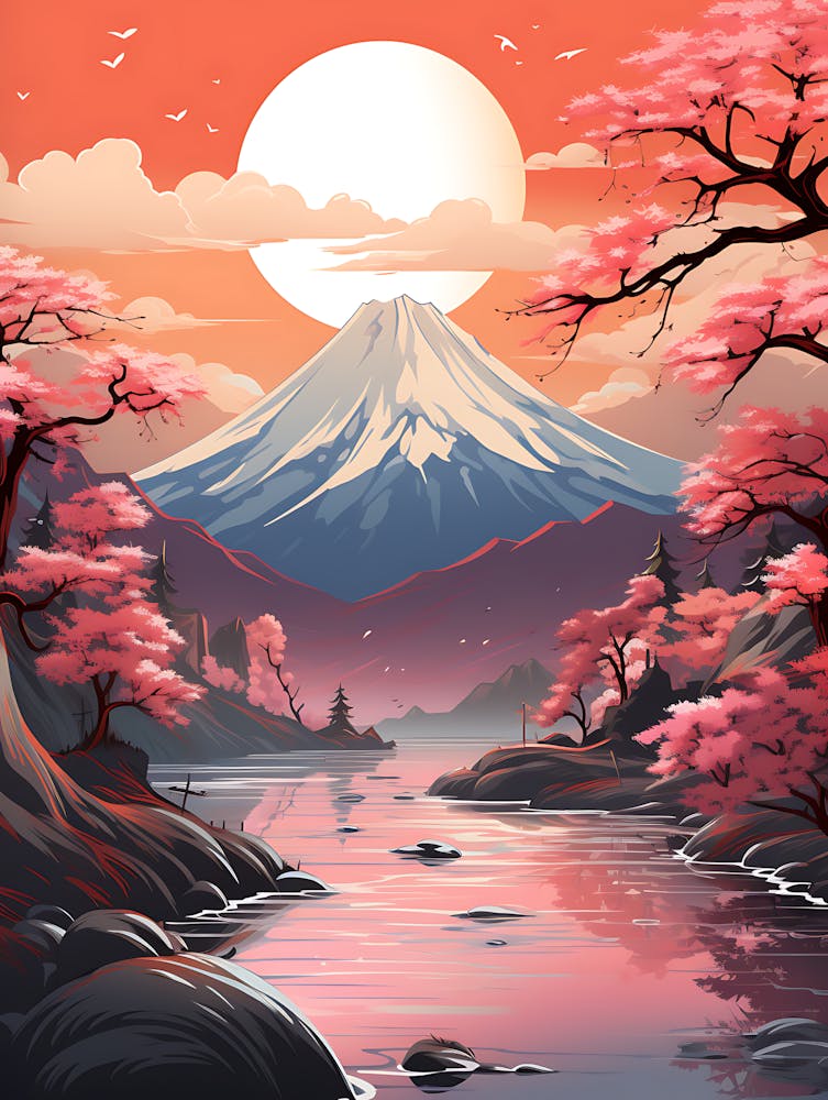 Cherry Blossom Sunset 7