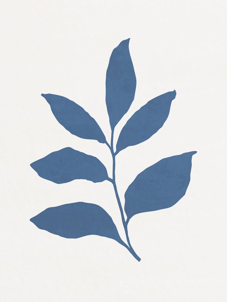 Minimalistisches Blatt 09