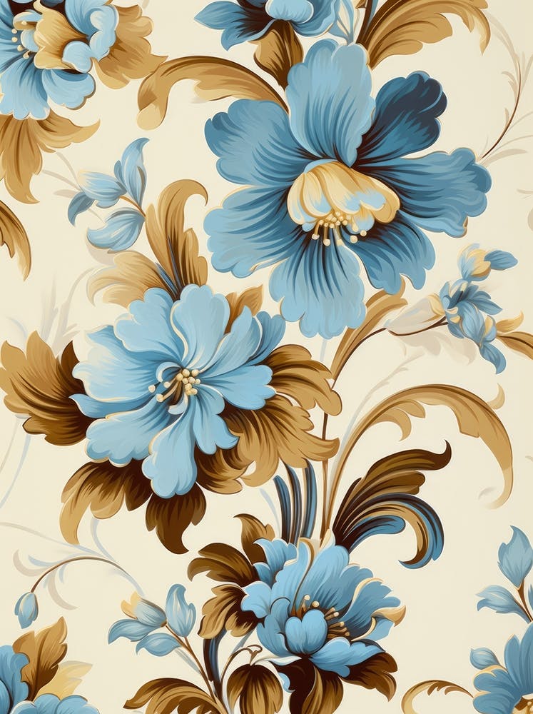 Wallpaper Floral Pattern